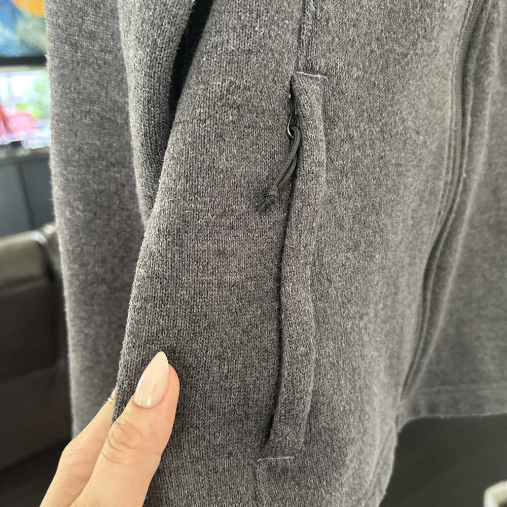The North Face Women’s Large Deep Gray Full Zip Fleece Style Jacket Size Large - Picture 6 of 11